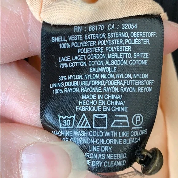 NWT HD in Paris Villanelle black dress sz sm - Picture 8 of 8